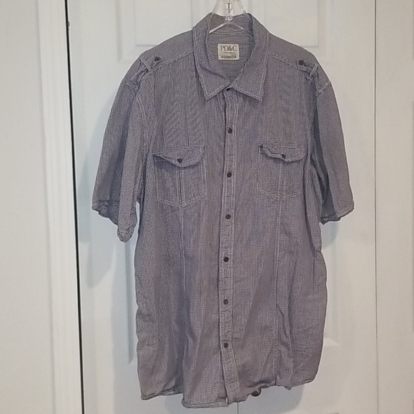 PD&C Other - 🔥 2/$15 PD&C Short Sleeve Button Down Shirt